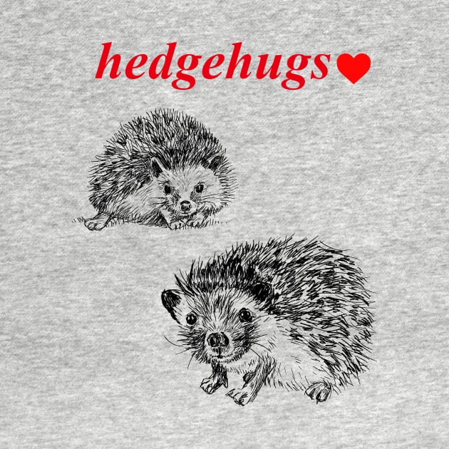 Hedgehugs by rachelsfinelines